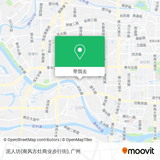 泥人坊(南风古灶商业步行街)地图