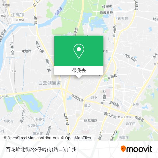 百花岭北街/公仔岭街(路口)地图