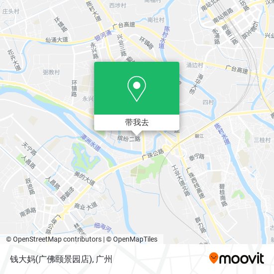 钱大妈(广佛颐景园店)地图