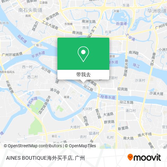AINES BOUTIQUE海外买手店地图