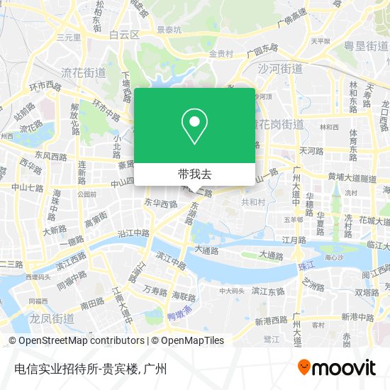 电信实业招待所-贵宾楼地图