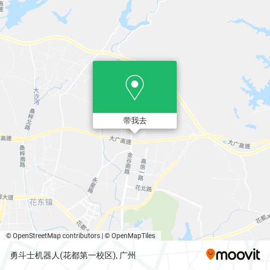 勇斗士机器人(花都第一校区)地图