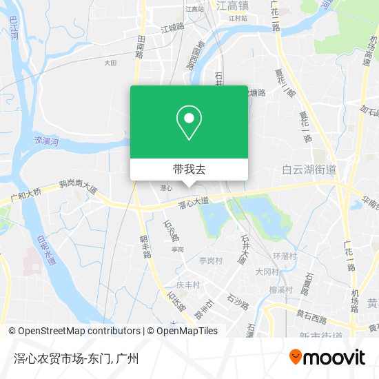 滘心农贸市场-东门地图