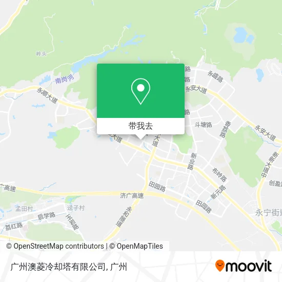 广州澳菱冷却塔有限公司地图