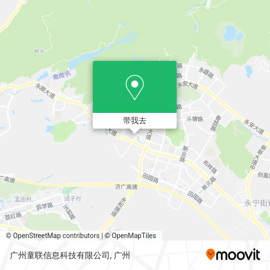 广州童联信息科技有限公司地图