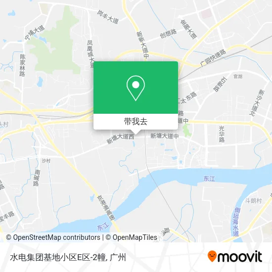 水电集团基地小区E区-2幢地图