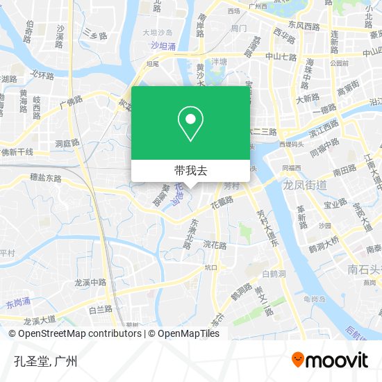 孔圣堂地图