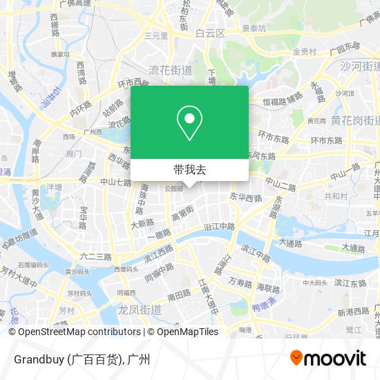 Grandbuy (广百百货)地图