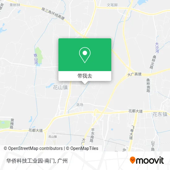 华侨科技工业园-南门地图