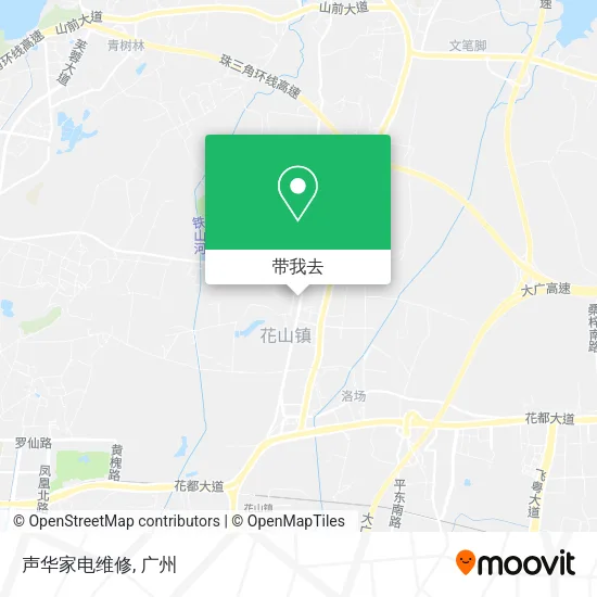 声华家电维修地图