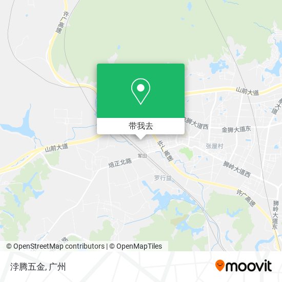 浡腾五金地图