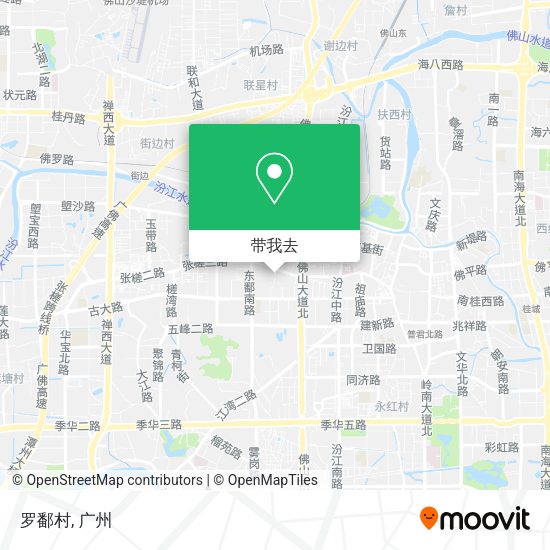 罗鄱村地图