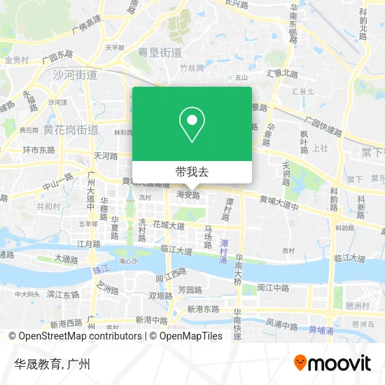 华晟教育地图
