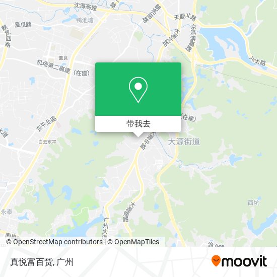 真悦富百货地图