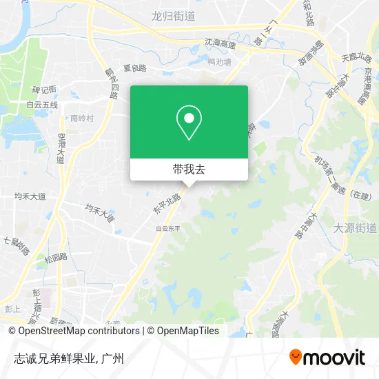 志诚兄弟鲜果业地图