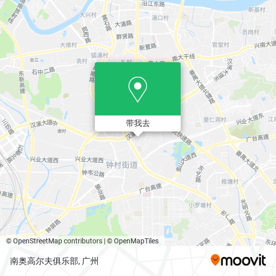 南奥高尔夫俱乐部地图