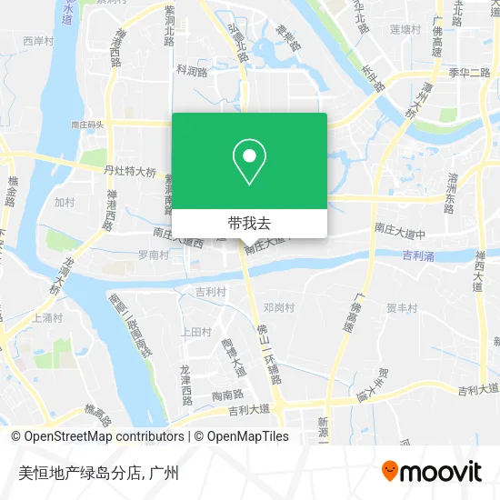 美恒地产绿岛分店地图