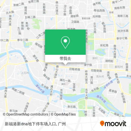 新福港新dna地下停车场入口地图