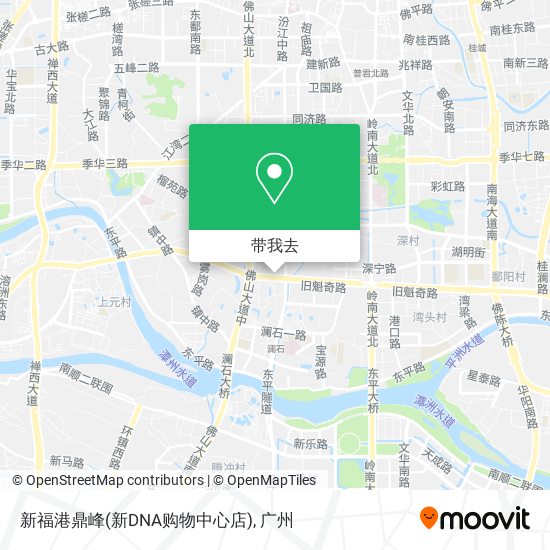 新福港鼎峰(新DNA购物中心店)地图