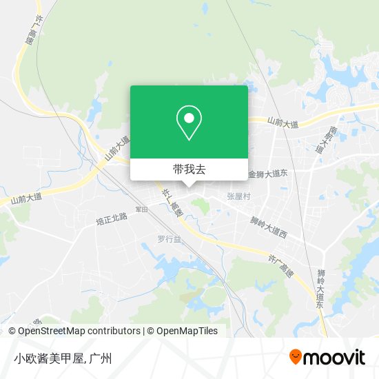 小欧酱美甲屋地图