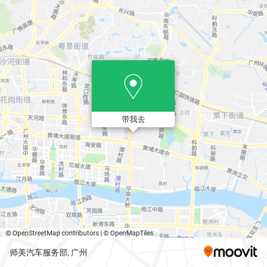 师美汽车服务部地图