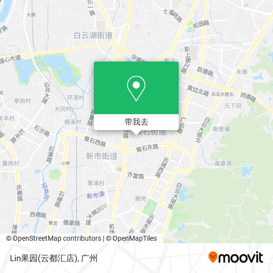 Lin果园(云都汇店)地图