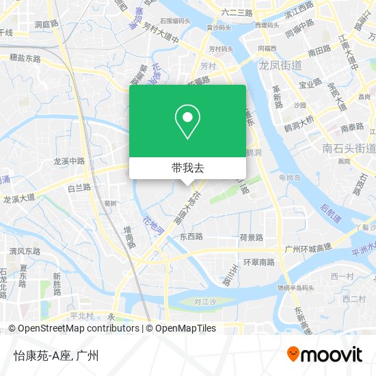 怡康苑-A座地图