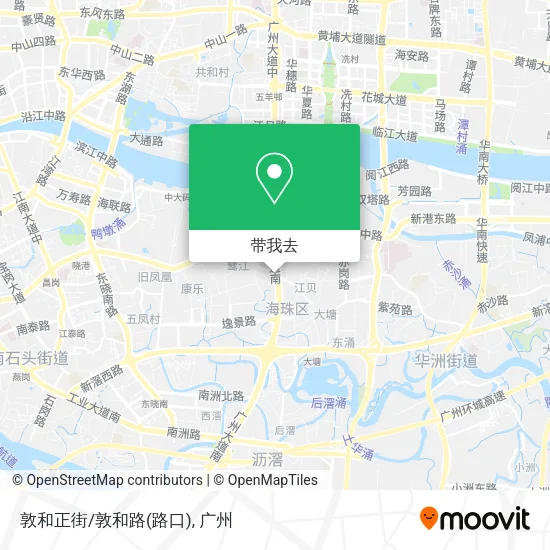 敦和正街/敦和路(路口)地图