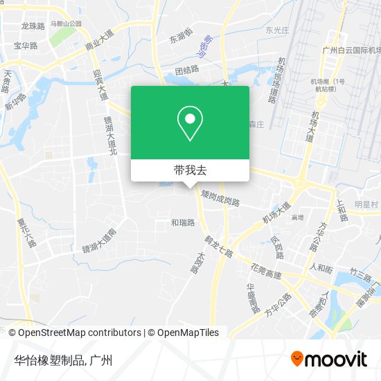 华怡橡塑制品地图
