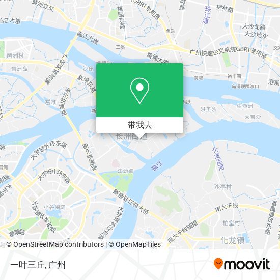 一叶三丘地图