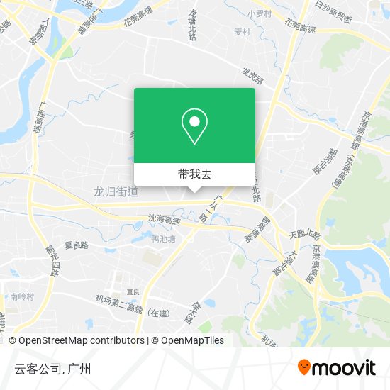 云客公司地图