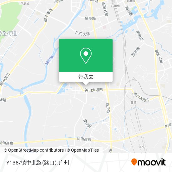 Y138/镇中北路(路口)地图