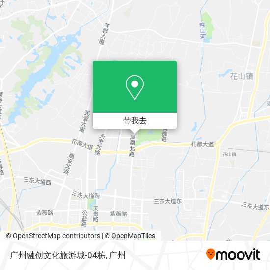 广州融创文化旅游城-04栋地图
