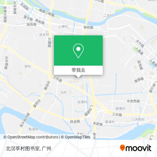 北滘莘村图书室地图