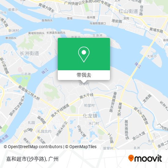 嘉和超市(沙亭路)地图