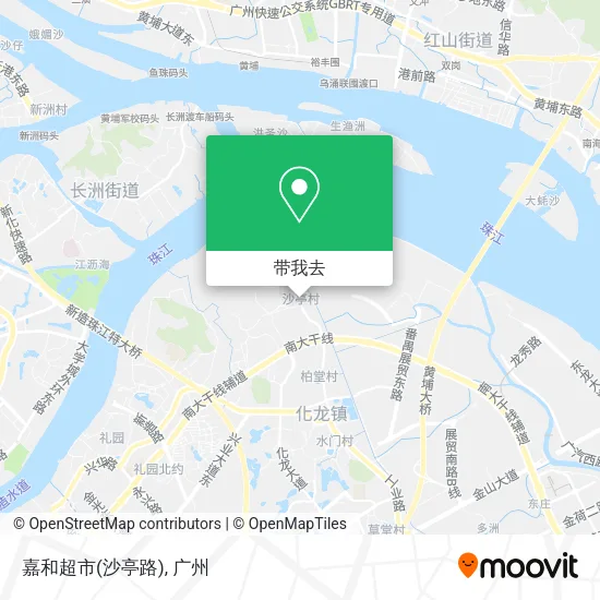 嘉和超市(沙亭路)地图