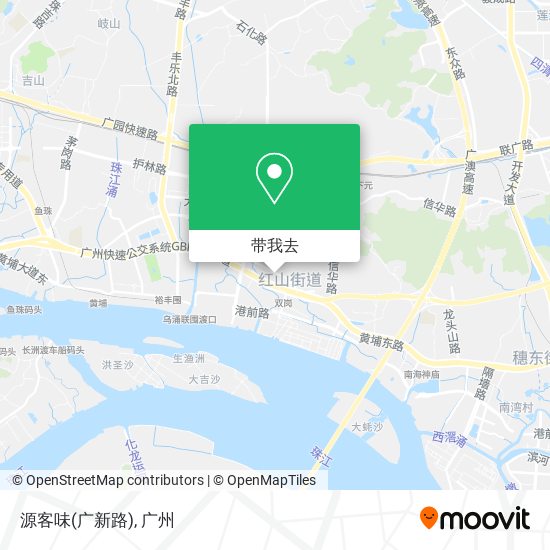 源客味(广新路)地图