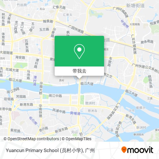 Yuancun Primary School (员村小学)地图