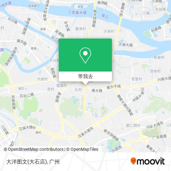 大洋图文(大石店)地图