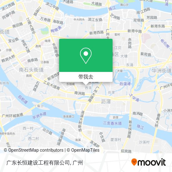 广东长恒建设工程有限公司地图