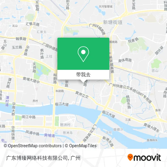 广东博臻网络科技有限公司地图