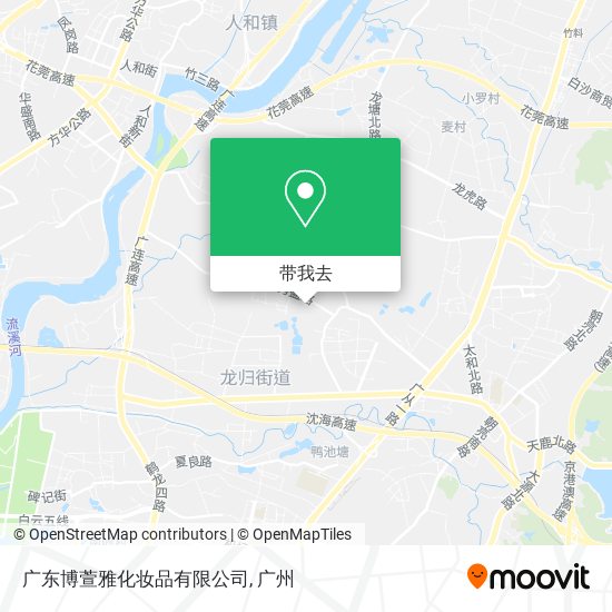 广东博萱雅化妆品有限公司地图