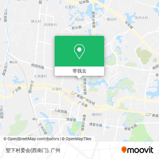 塱下村委会(西南门)地图