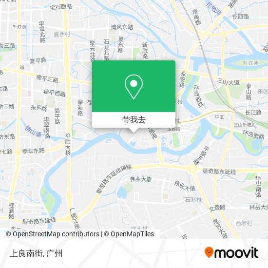 上良南街地图