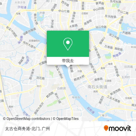 太古仓商务港-北门地图