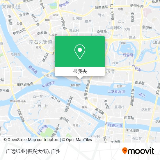 广远纸业(振兴大街)地图
