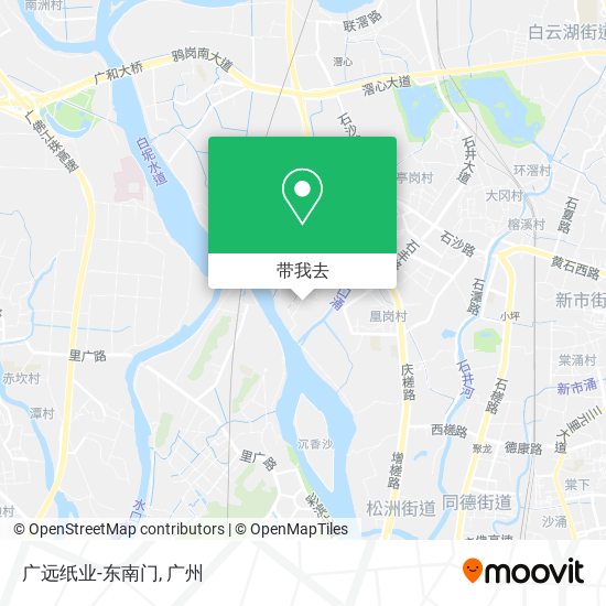 广远纸业-东南门地图