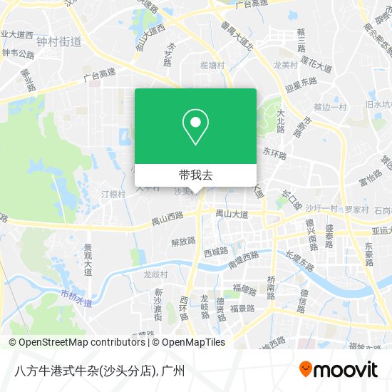 八方牛港式牛杂(沙头分店)地图