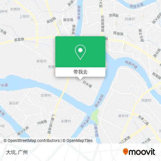 大坑地图