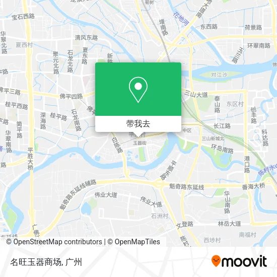 名旺玉器商场地图